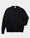 Our blu scuro cotone organico Deruta maglione girocollo - Front picture