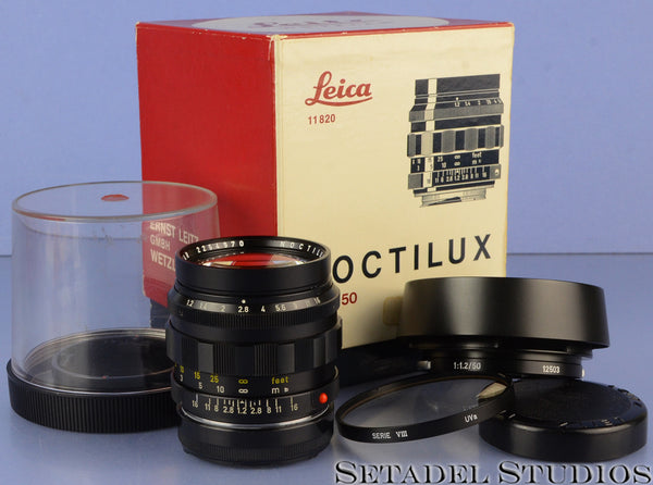 MULTIPLE examples of an original Noctilux 50mm 1.2 with box
