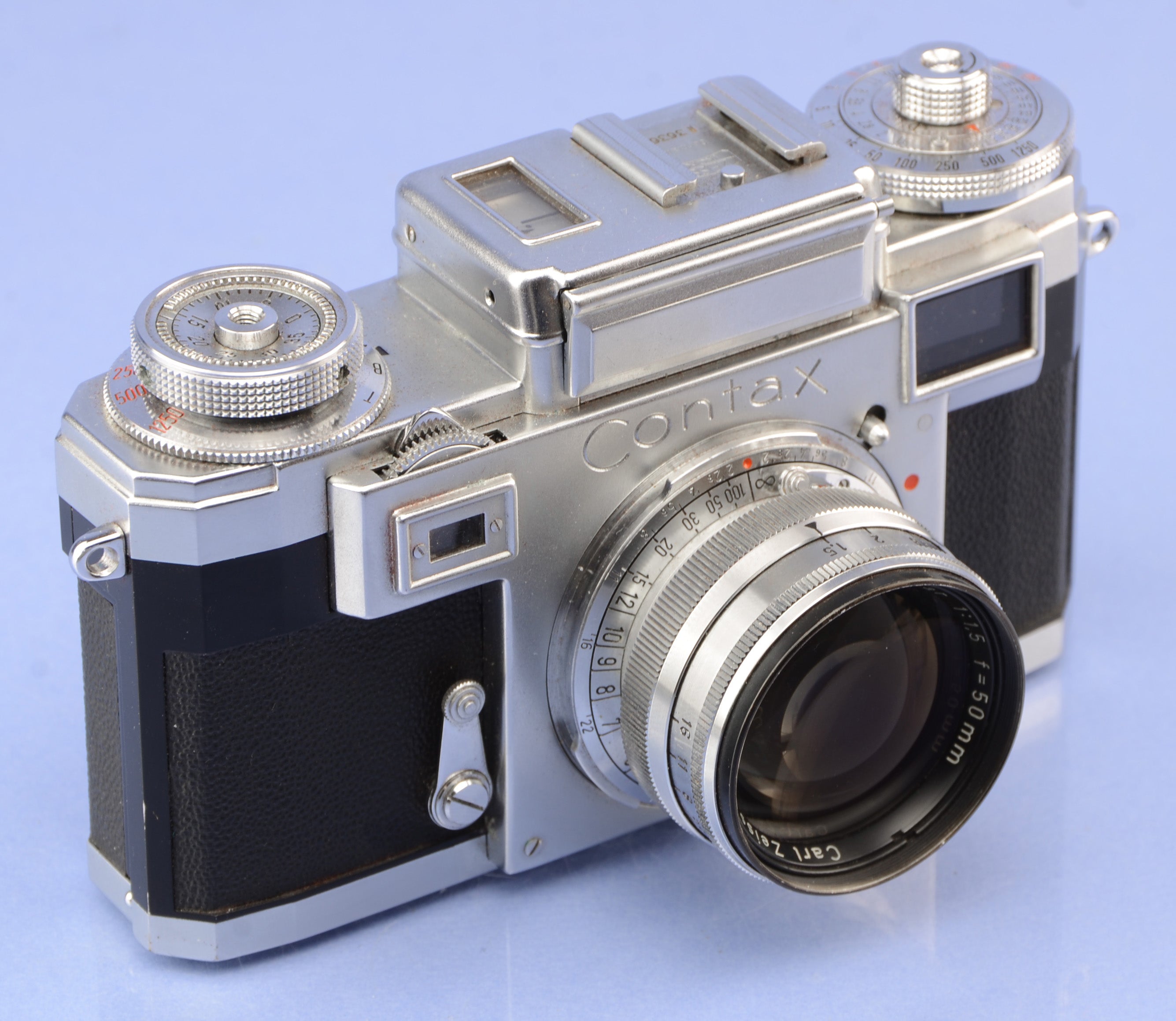 ストアイチオシ Contax Ⅲa CD Sonnar50mmF1,5【正常品】 家電・スマホ