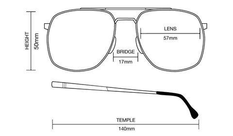 Men's Designer Eyewear | Selima Optique Robert Sunglasses Fit | Gold/Green | Pengallan