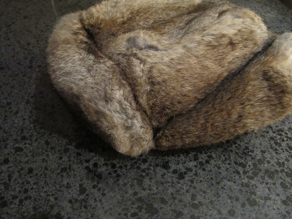 Ushanka Siberian Rabbit Fur Hat