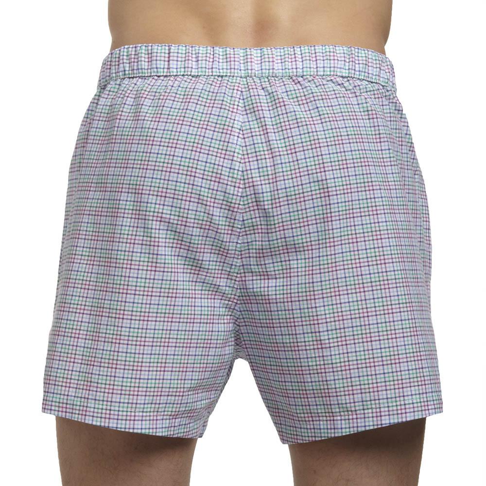 Men’s Designer Underwear | Slim-Fit Boxers Purple/Green Tattersall ...