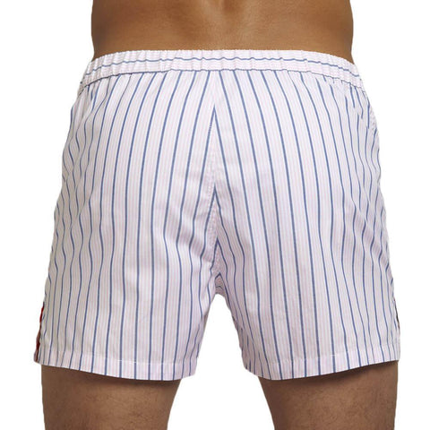 Men’s Designer Underwear | Slim-Fit Boxers Black/White Plaid | Pengallan