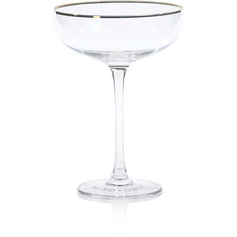 Zodax 8.5-Inch Tall Fintan Wine Goblets - Set of 6