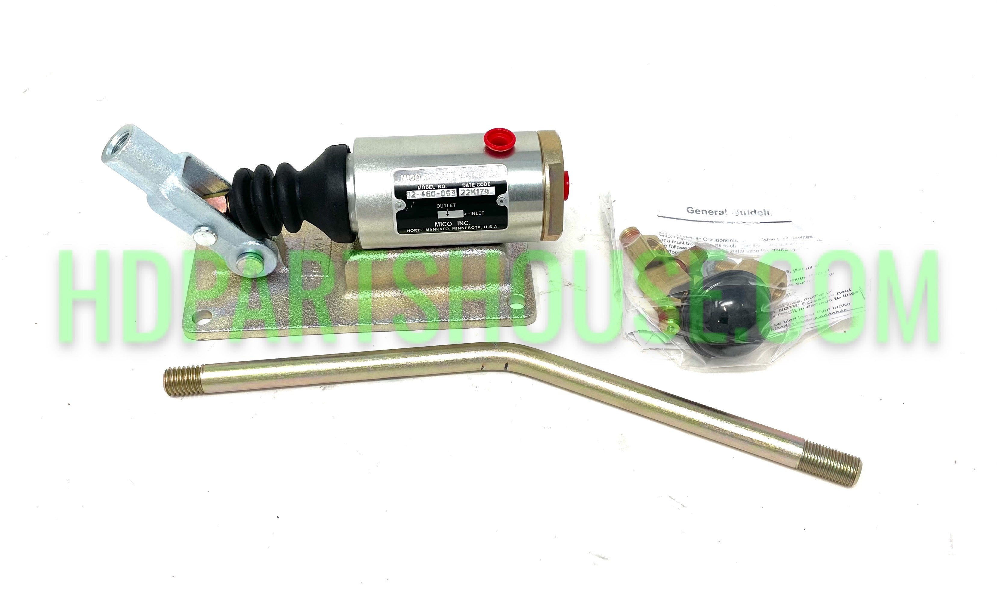 20-460-018 ZF Mico Single Actuator (Brake Fluid) · HDPartshouse.com