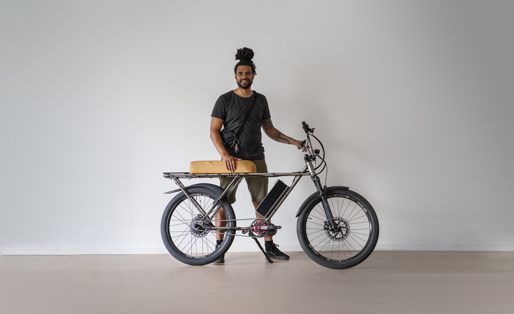 Custom buildt eBike with Hexlox anti-theft protection