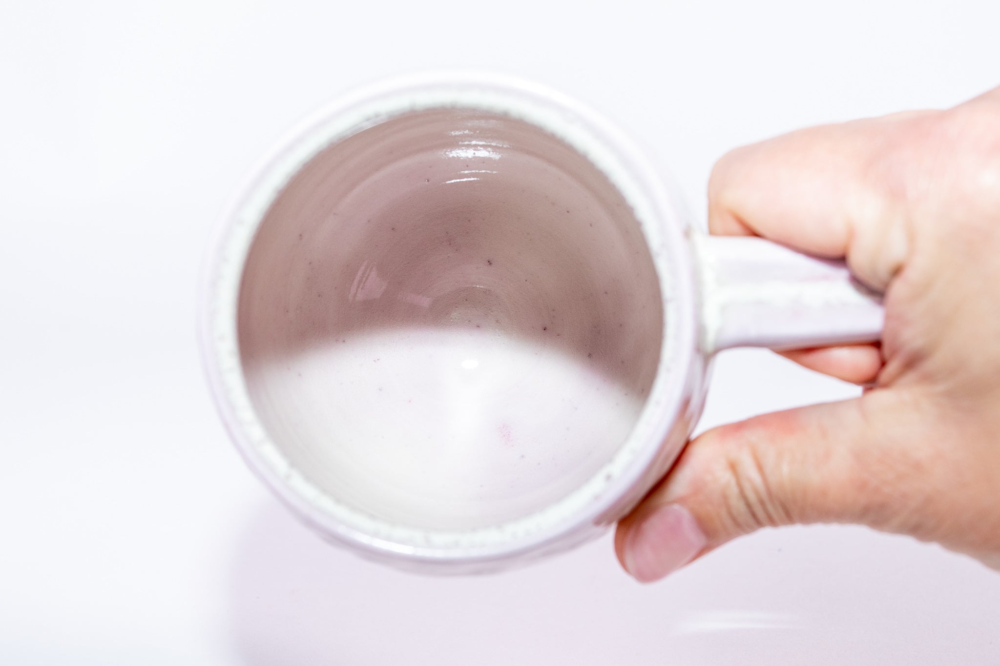 Blush Pink Rain mug - Faceted series