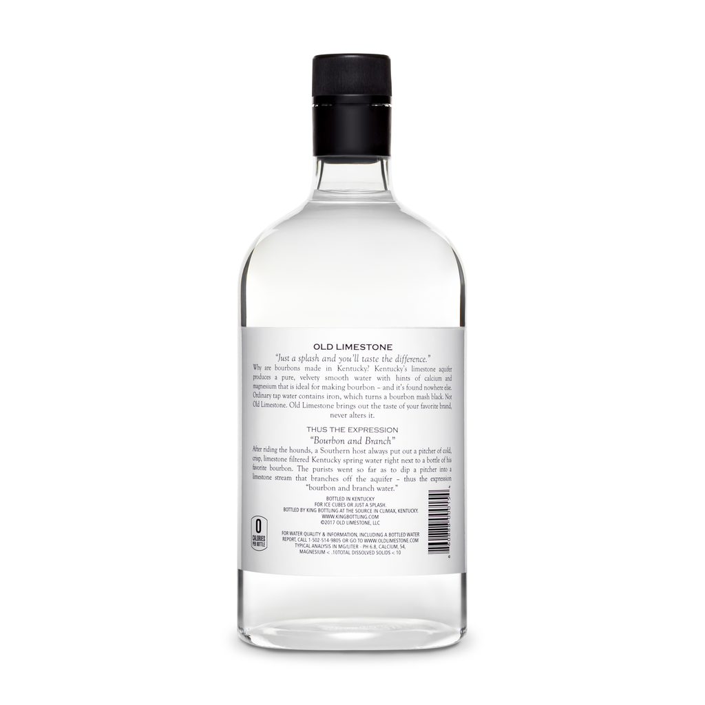 Old Limestone Mixing Water 1000ml Bartop Bottle – Bourbon.com