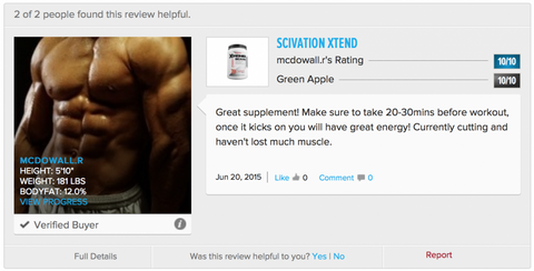 Scivation XTend Review