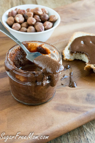 Sugar free homemade nutella