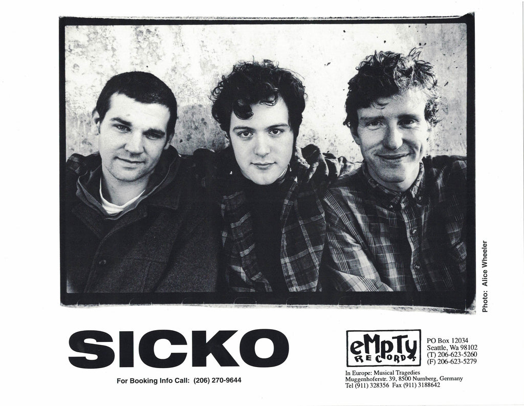 Sicko Promo Photo Top Drawer Records