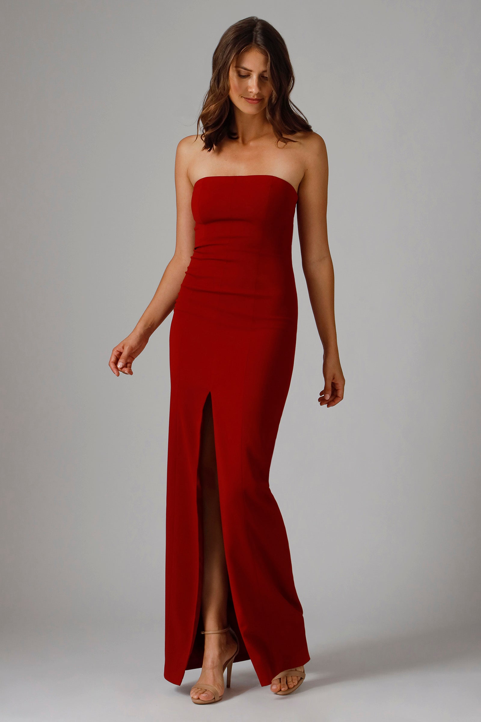 jay godfrey red gown