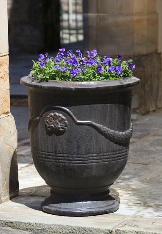 Large Cast Stone Planter, Vintage French