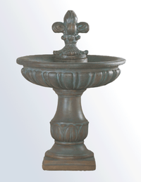 Florentine Cast Stone Outdoor Garden Fountains – Tuscan Basins