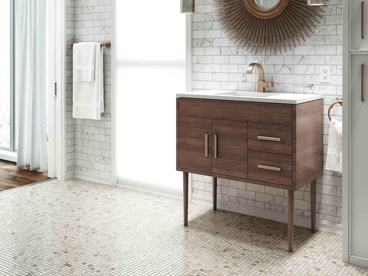 Garland Collection 36 Bathroom Vanity By Cutler