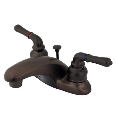 Kingston Brass Magellan Centerset Lavatory Faucet With Lever