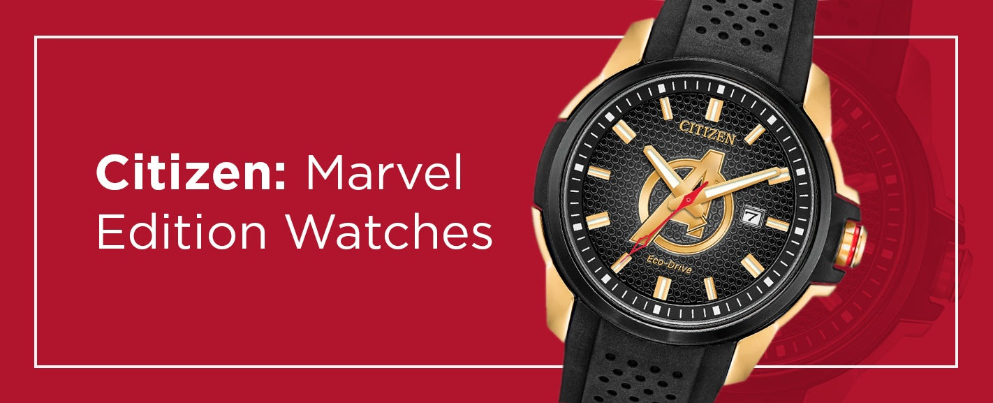 Citizen: Marvel Edition Watches