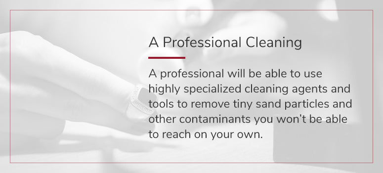 professional jewelry cleaning