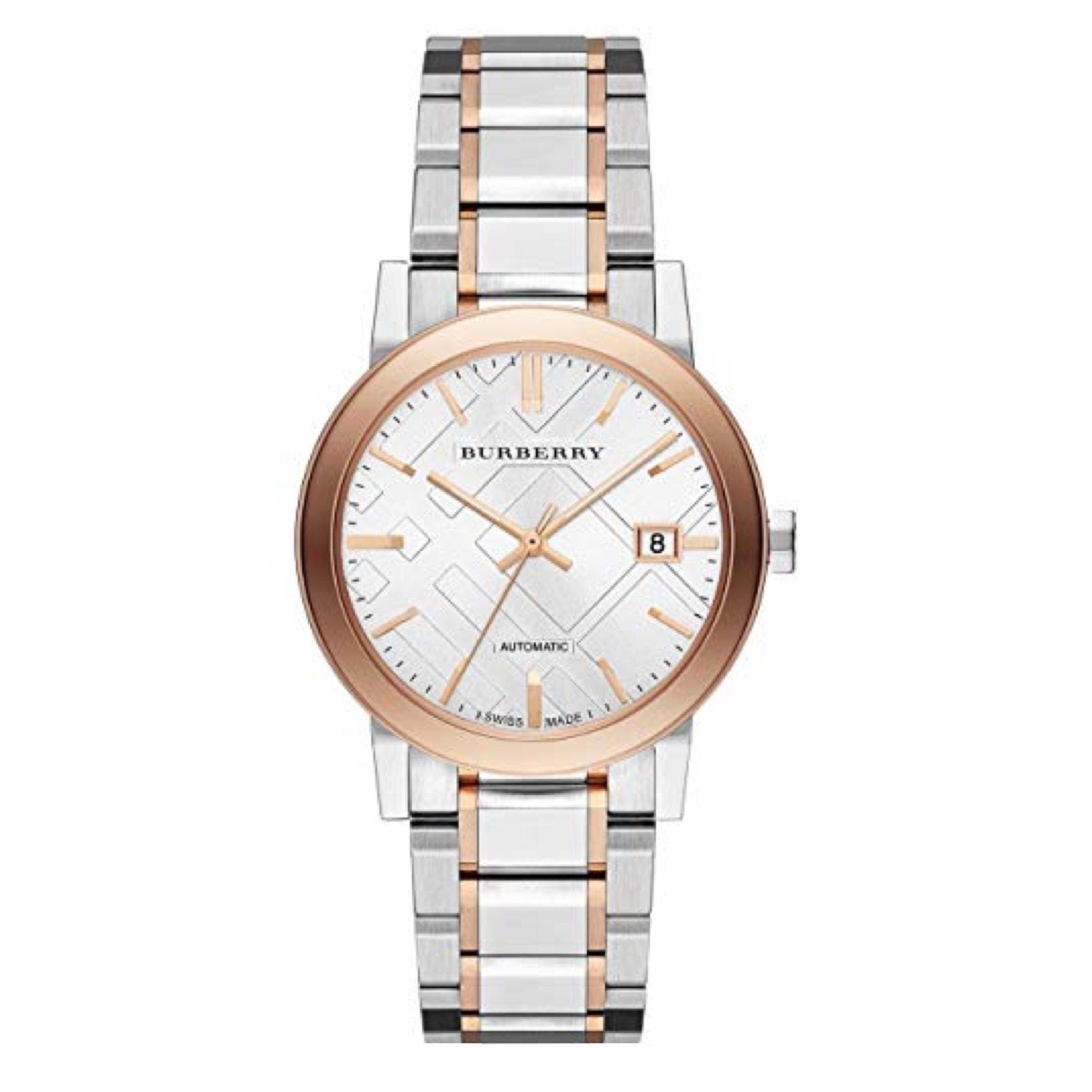 burberry two tone watch