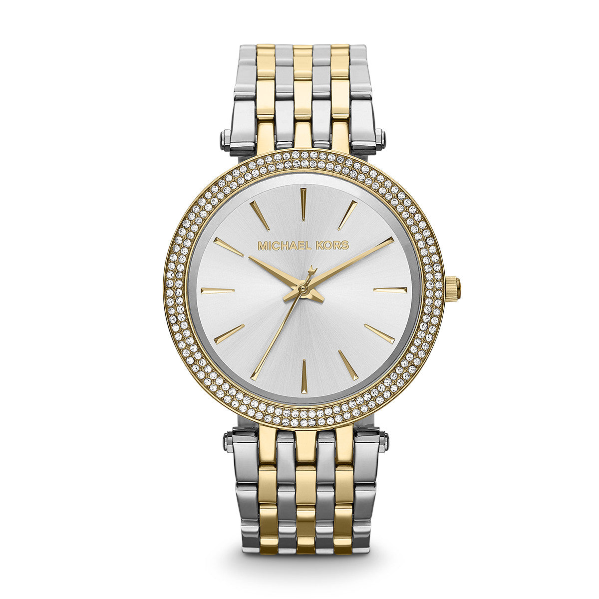 michael kors darci watch two tone