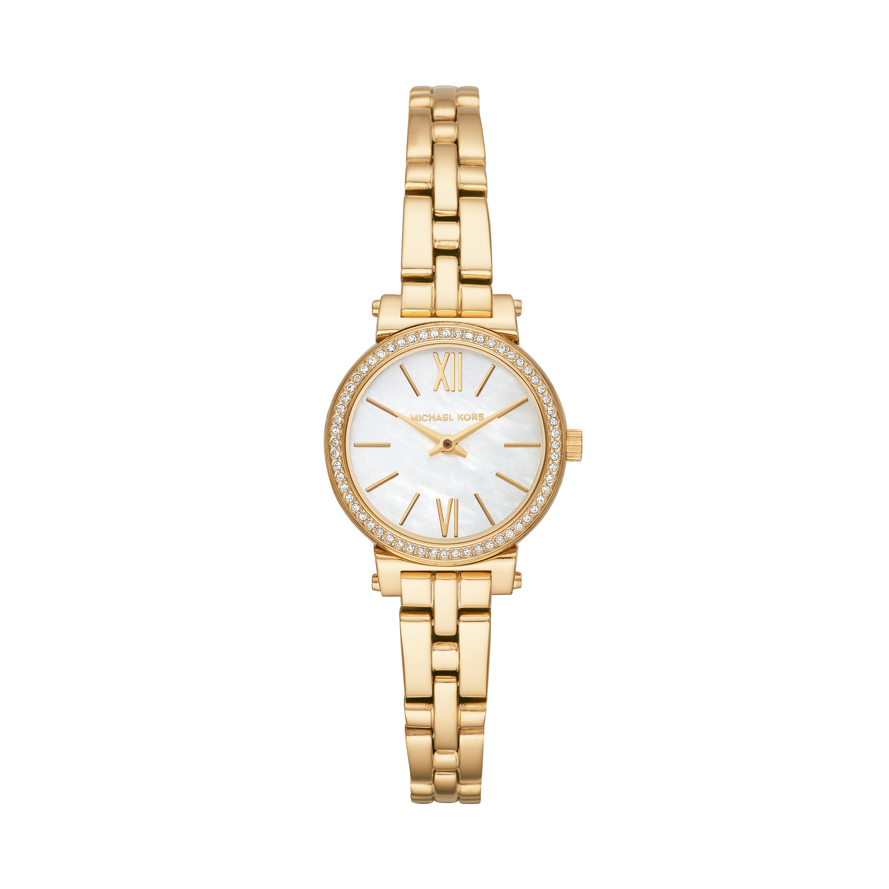 sofie pave gold tone watch