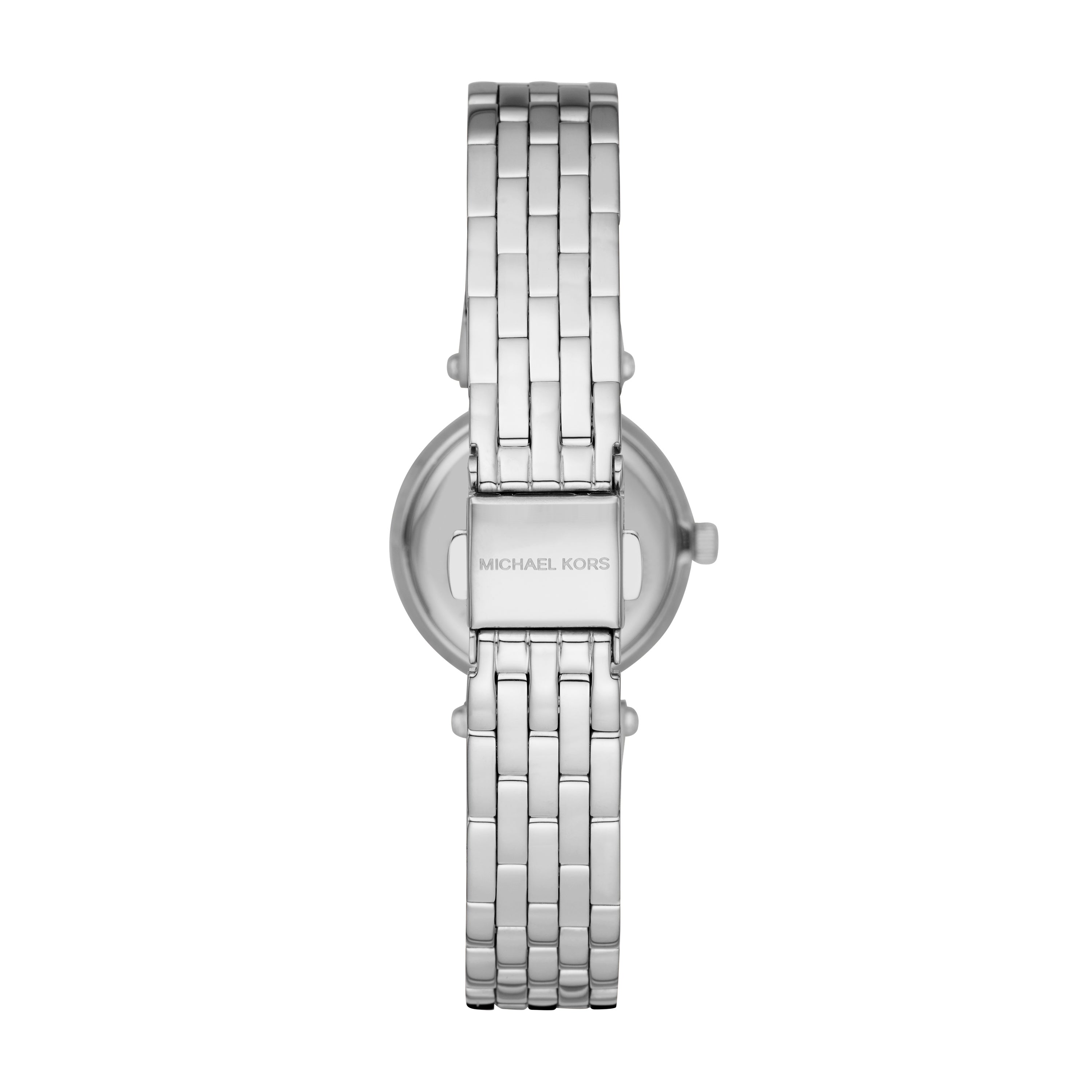 michael kors petite silvertone darci watch