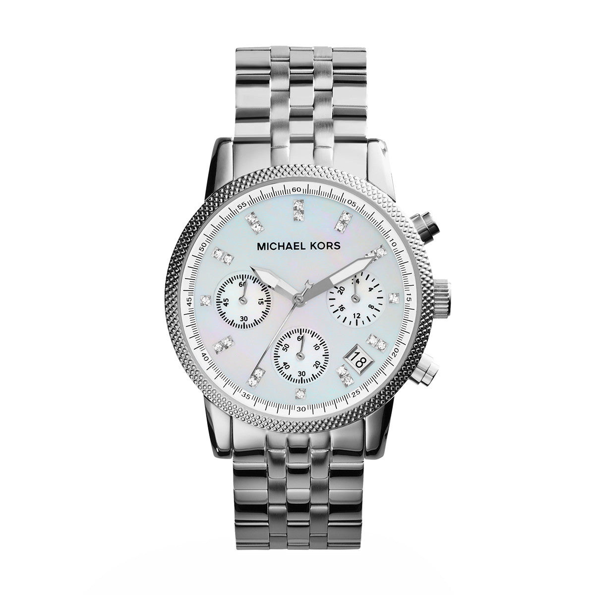 Chronograph Mother of Pearl Dial Ladies 