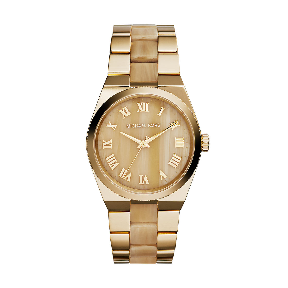 channing gold tone watch