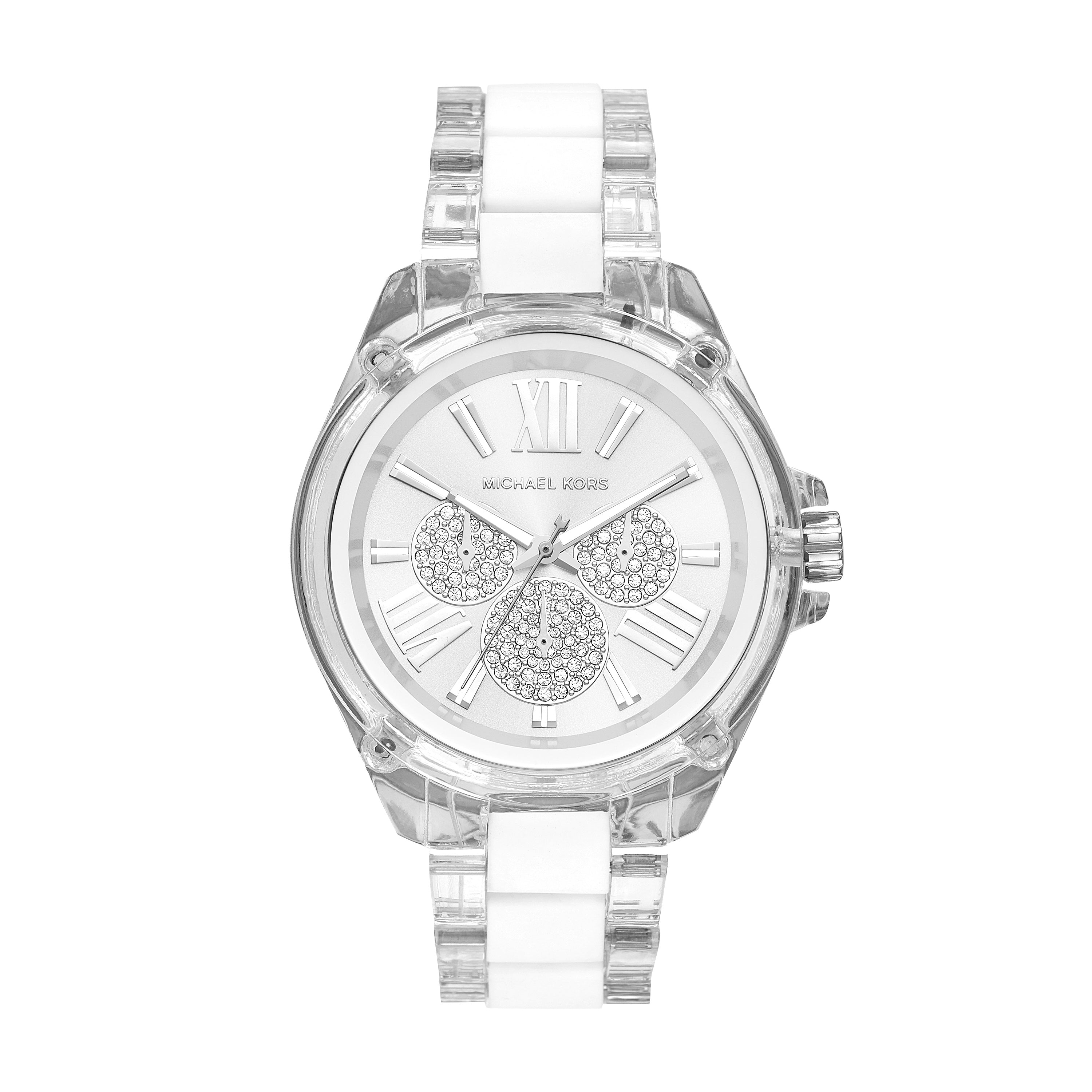 michael kors see through watch