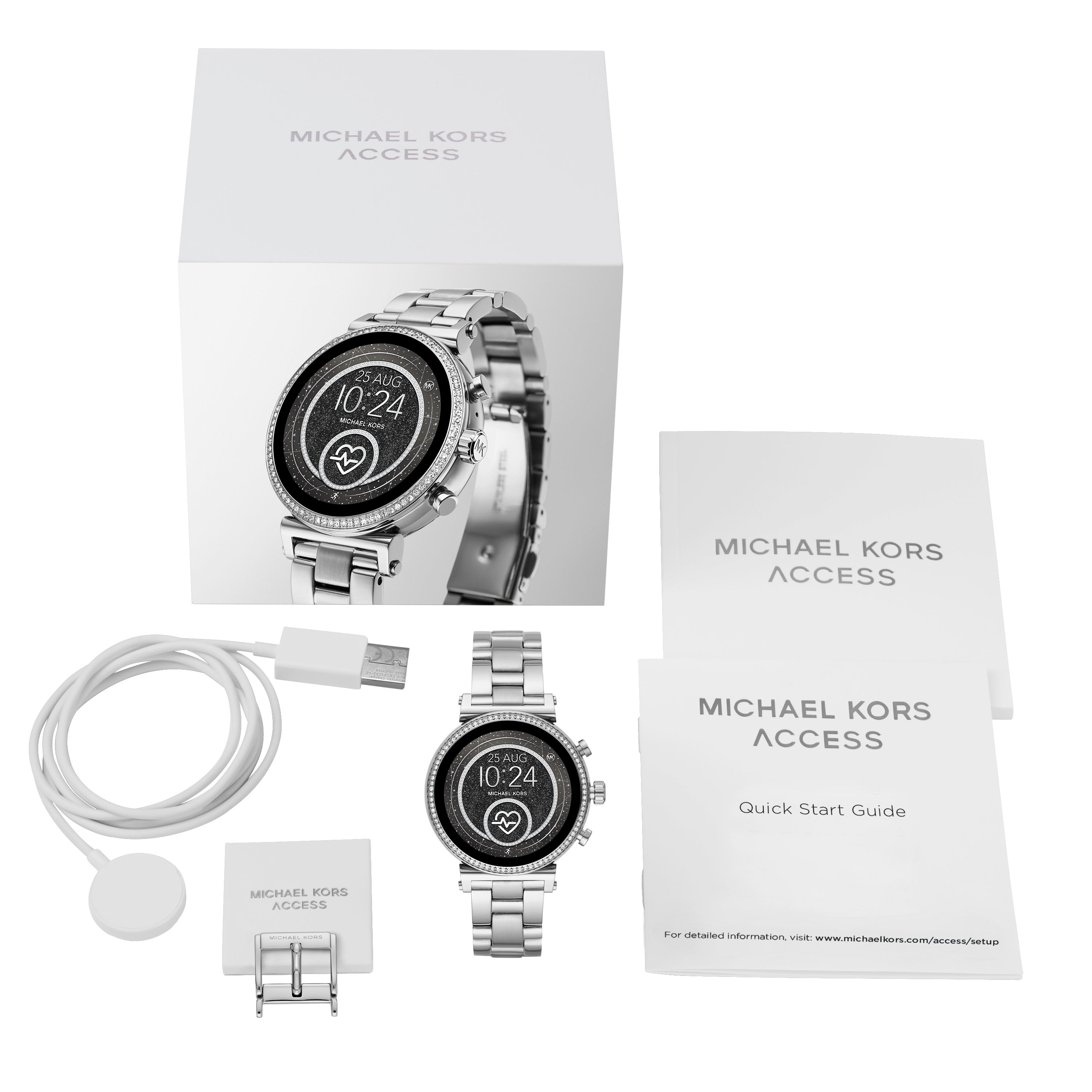 michael kors access sofie silver