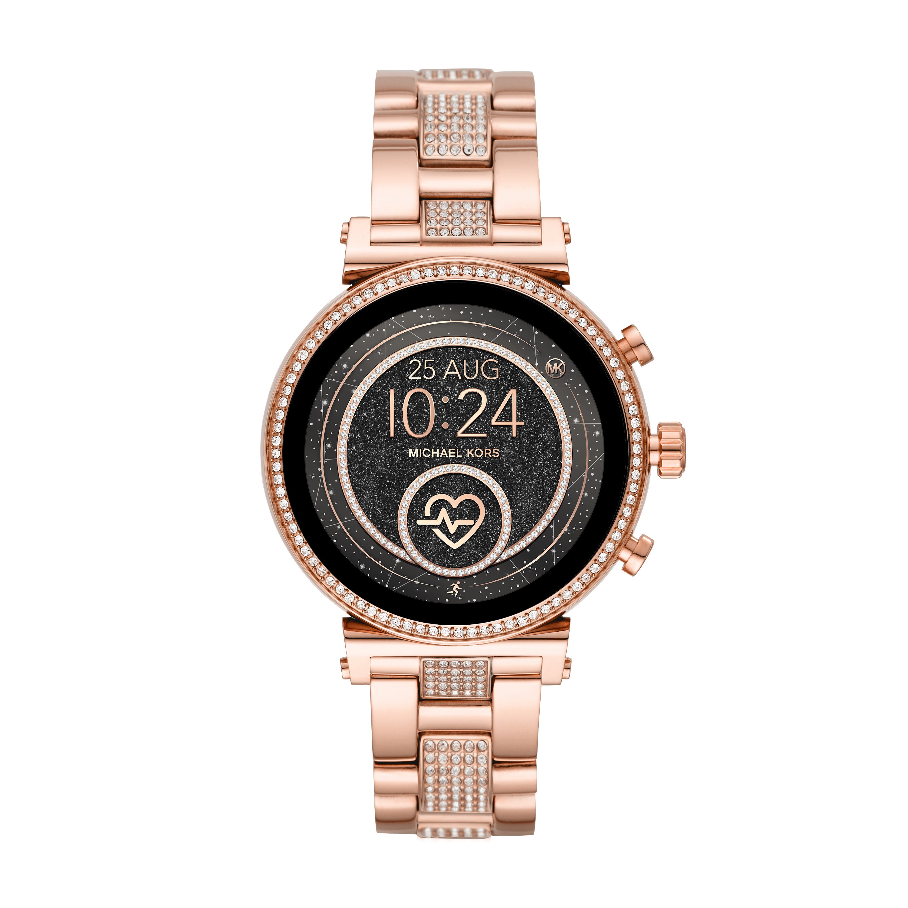 sofie pave rose gold smartwatch