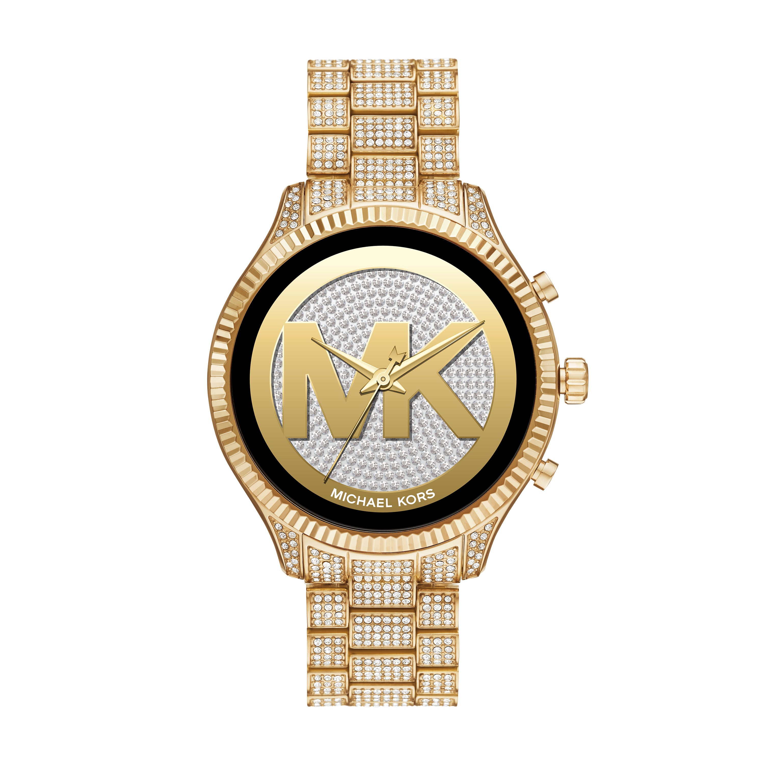 gold tone smartwatch