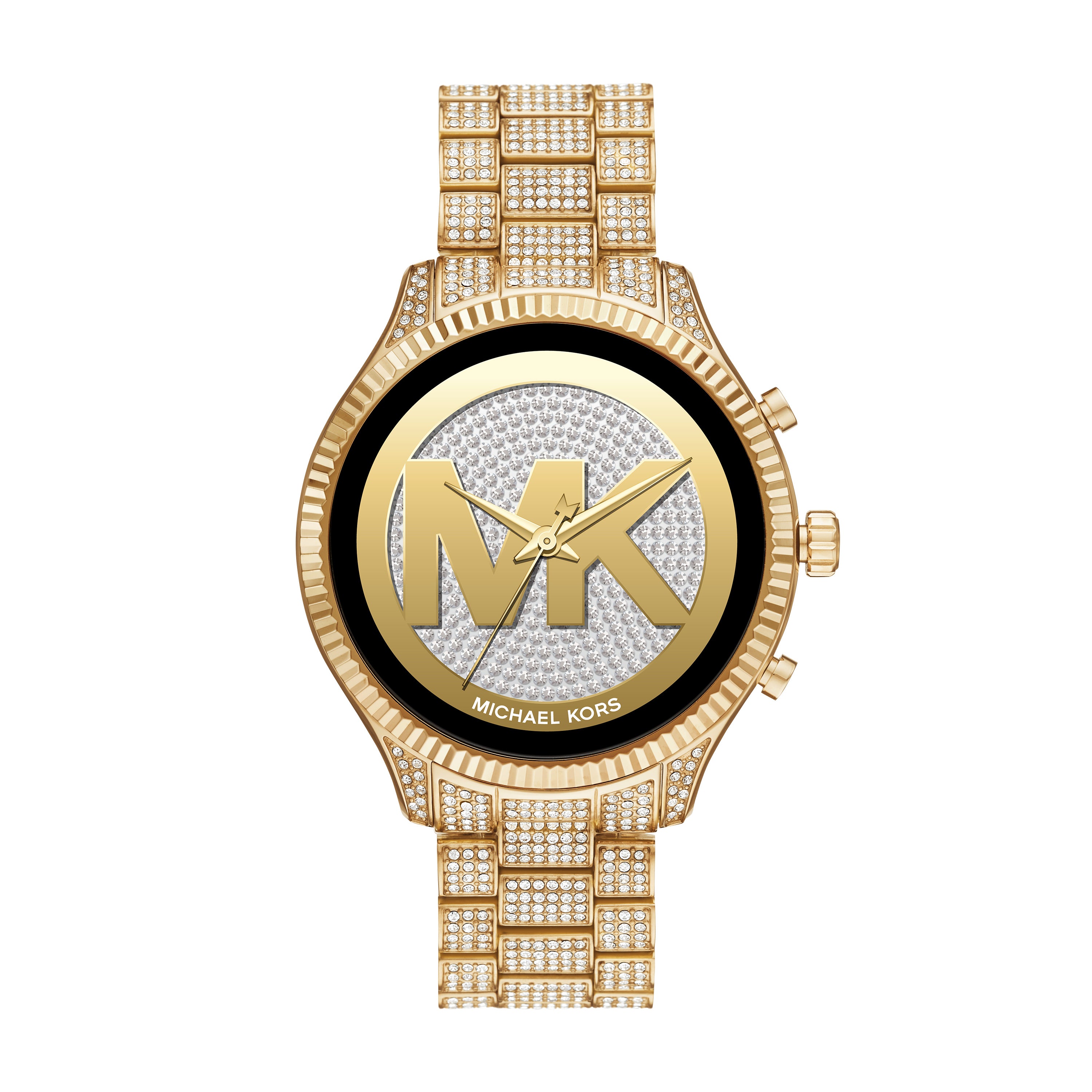 gold michael kors smart watch