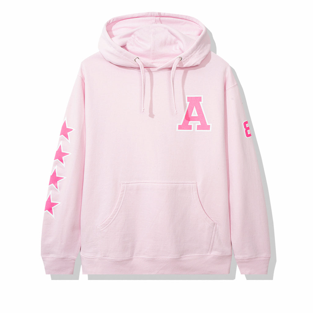 pink sports hoodie