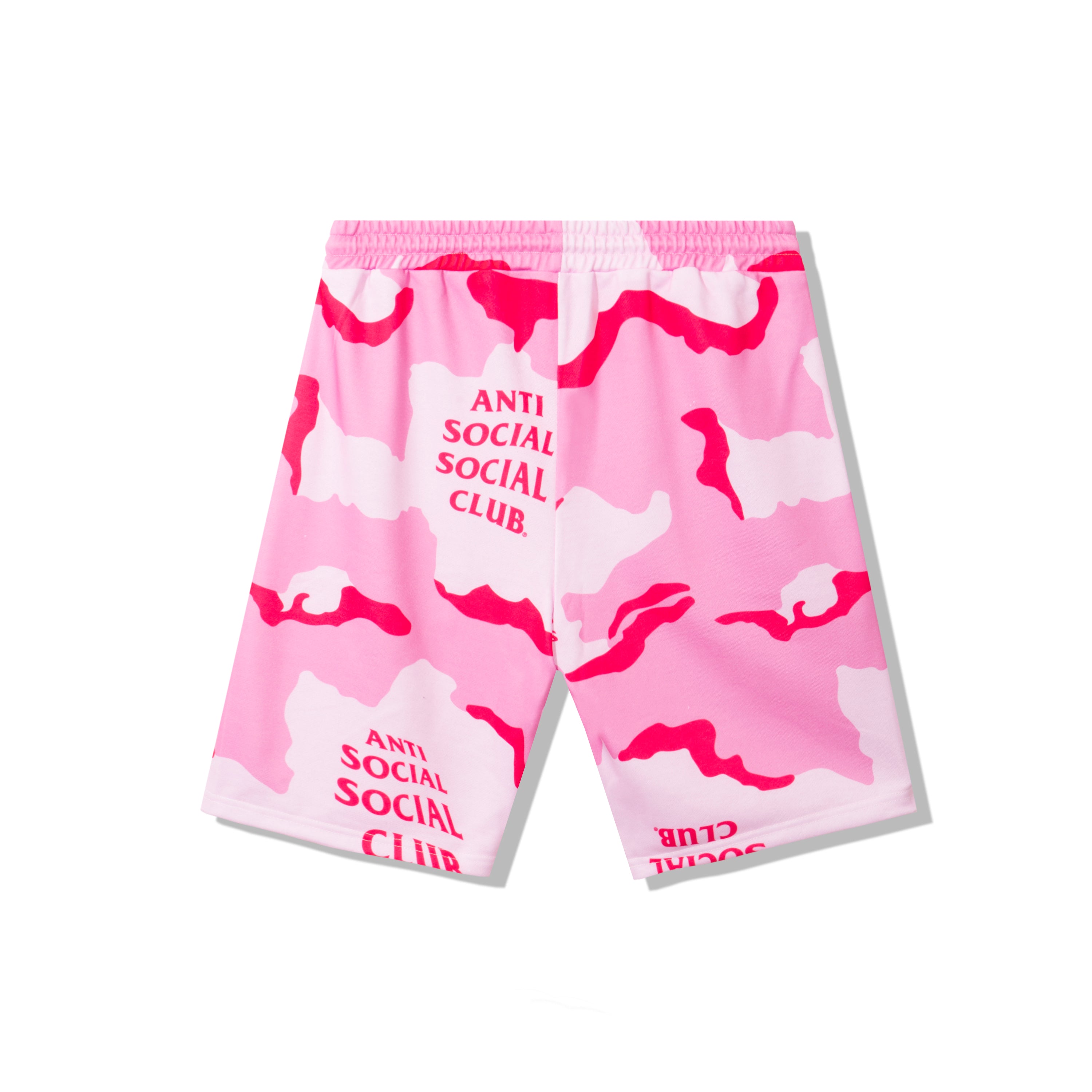 Cotton Candy Pink Camo Shorts