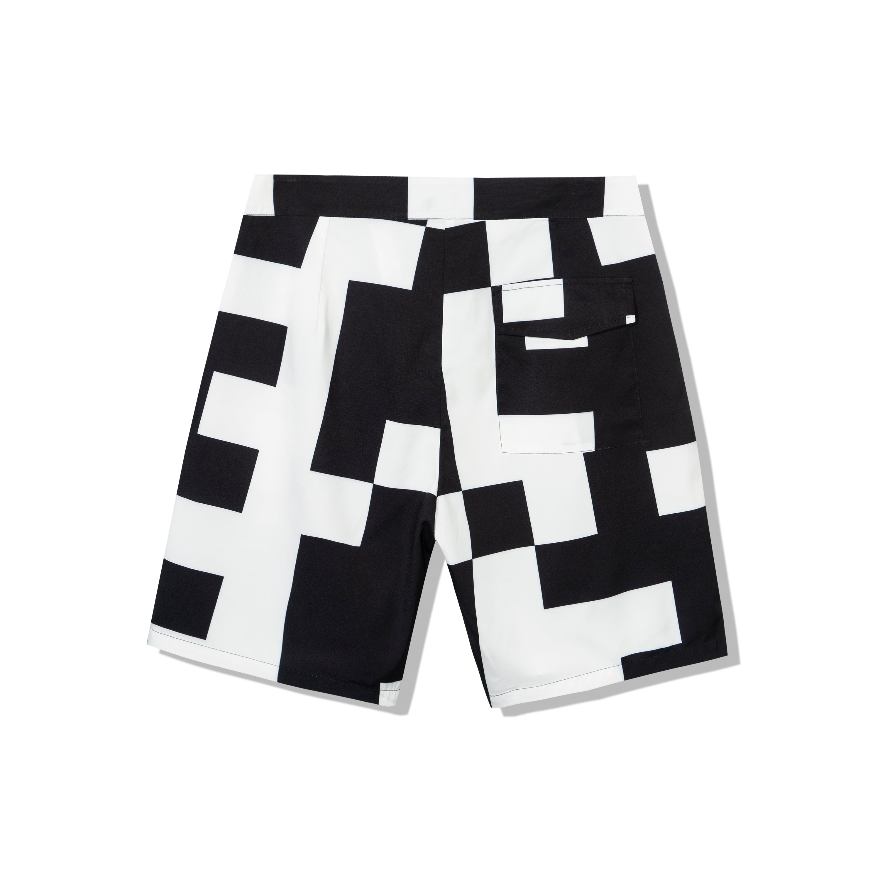 Kook Black/White Board Shorts