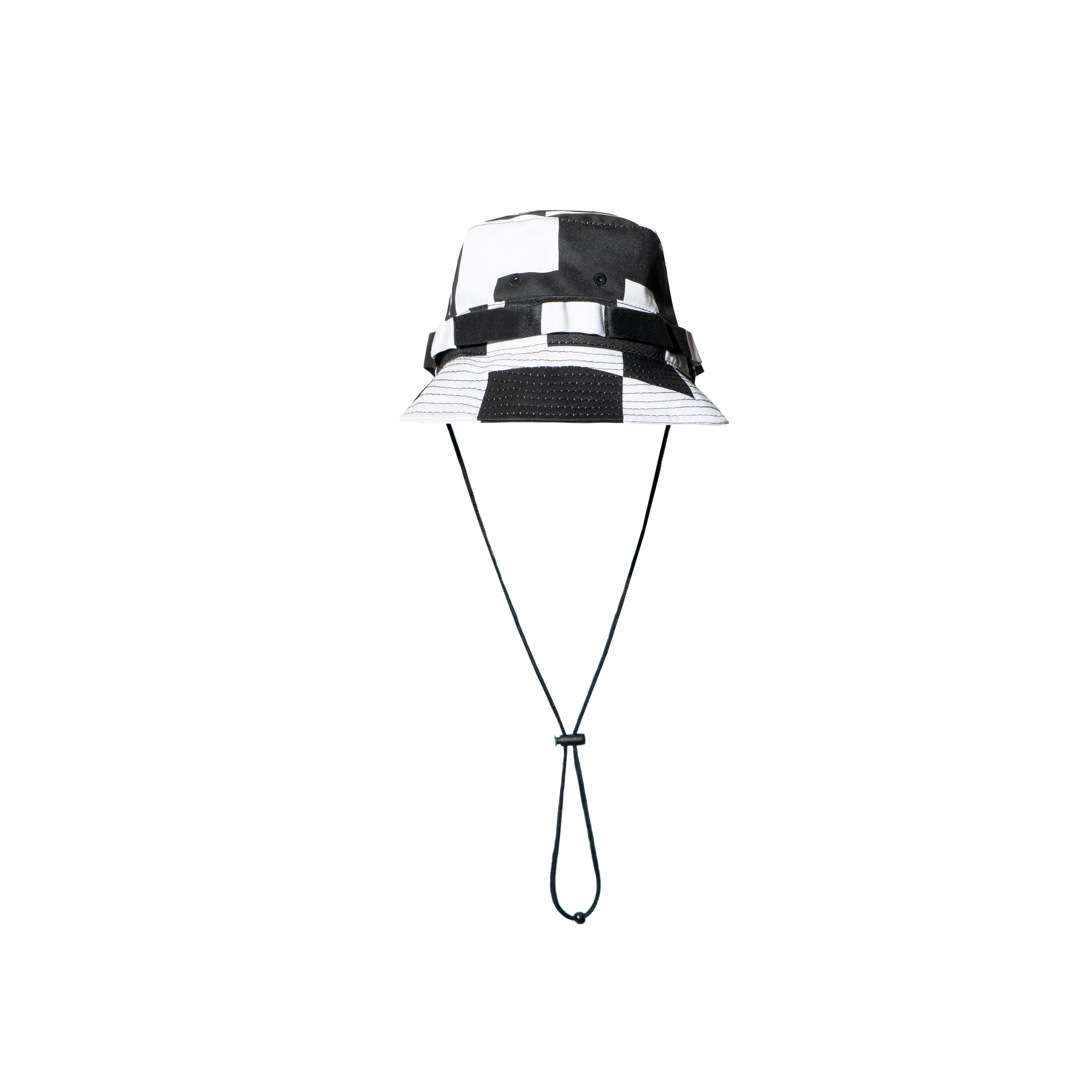 Kook Black/White Boonie Cap