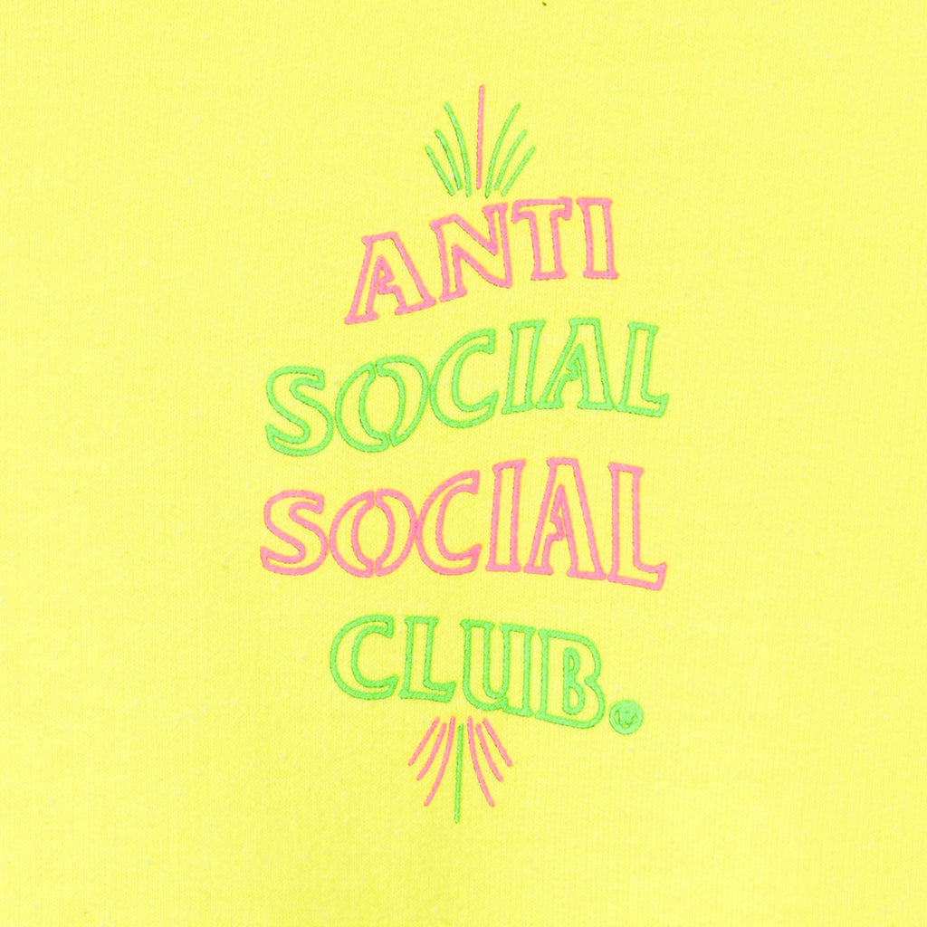 anti social social club neon green