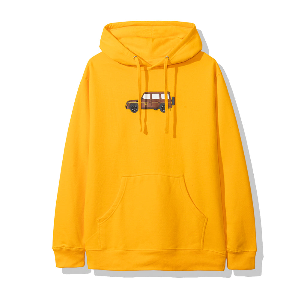 assc black and yellow hoodie
