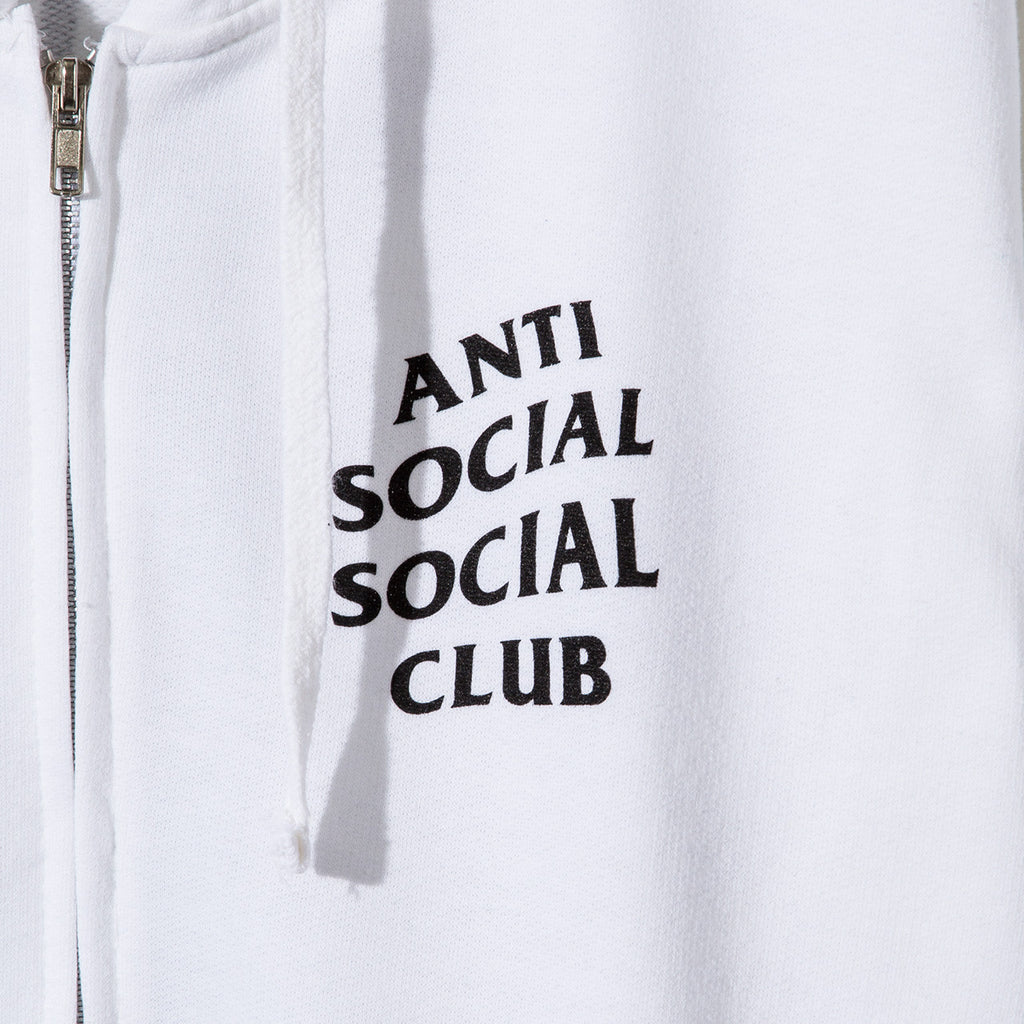 assc zip up hoodie