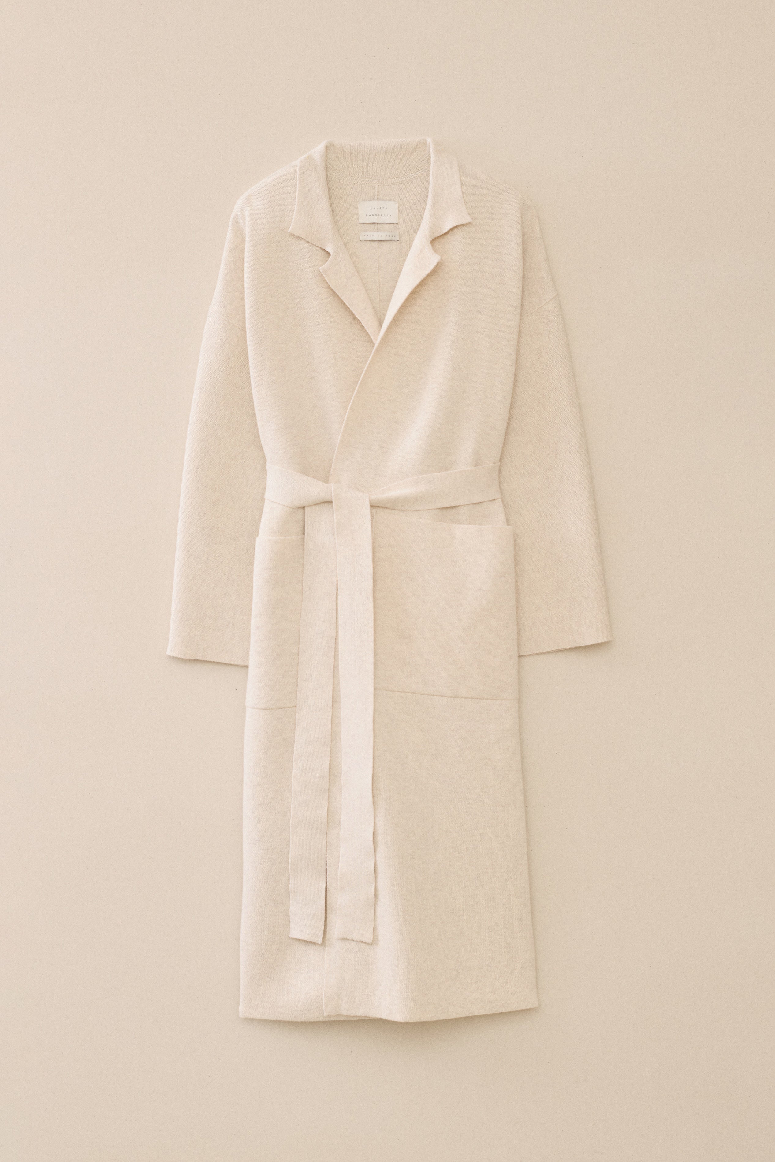 DOUBLE KNIT TRENCH - hover image