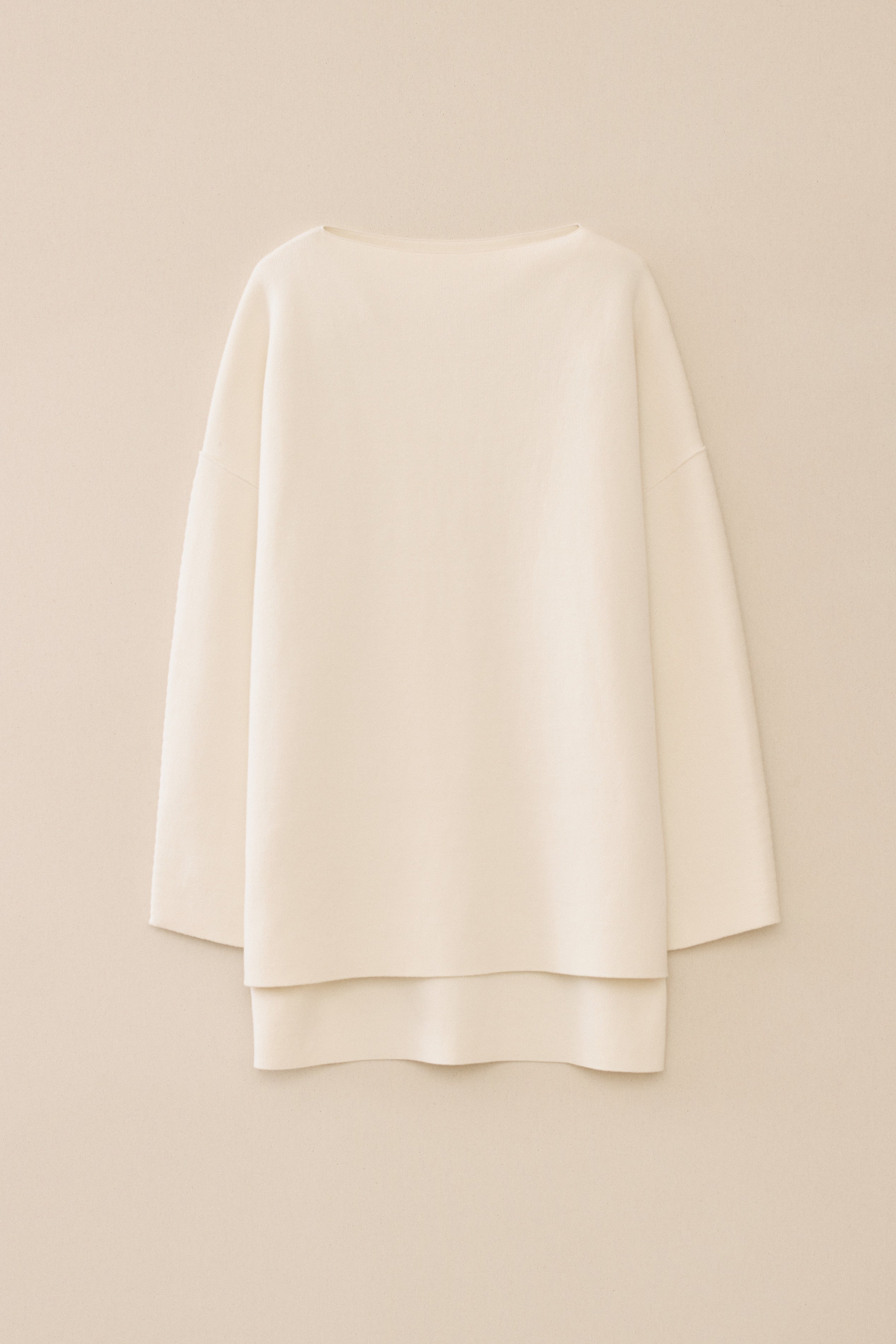 DOUBLE KNIT BOATNECK - hover image