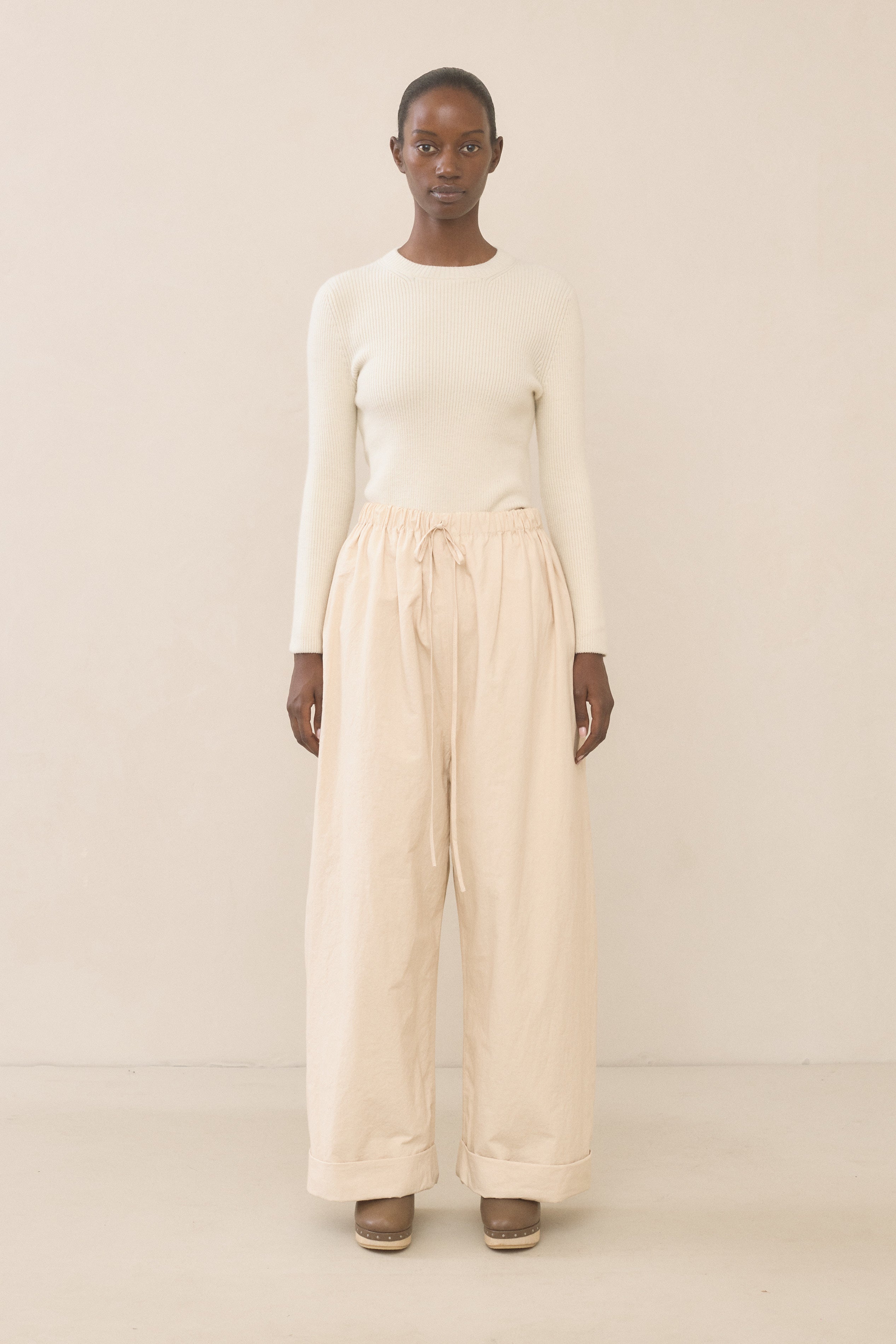 Lauren Manoogian Canvas Pants, Mud