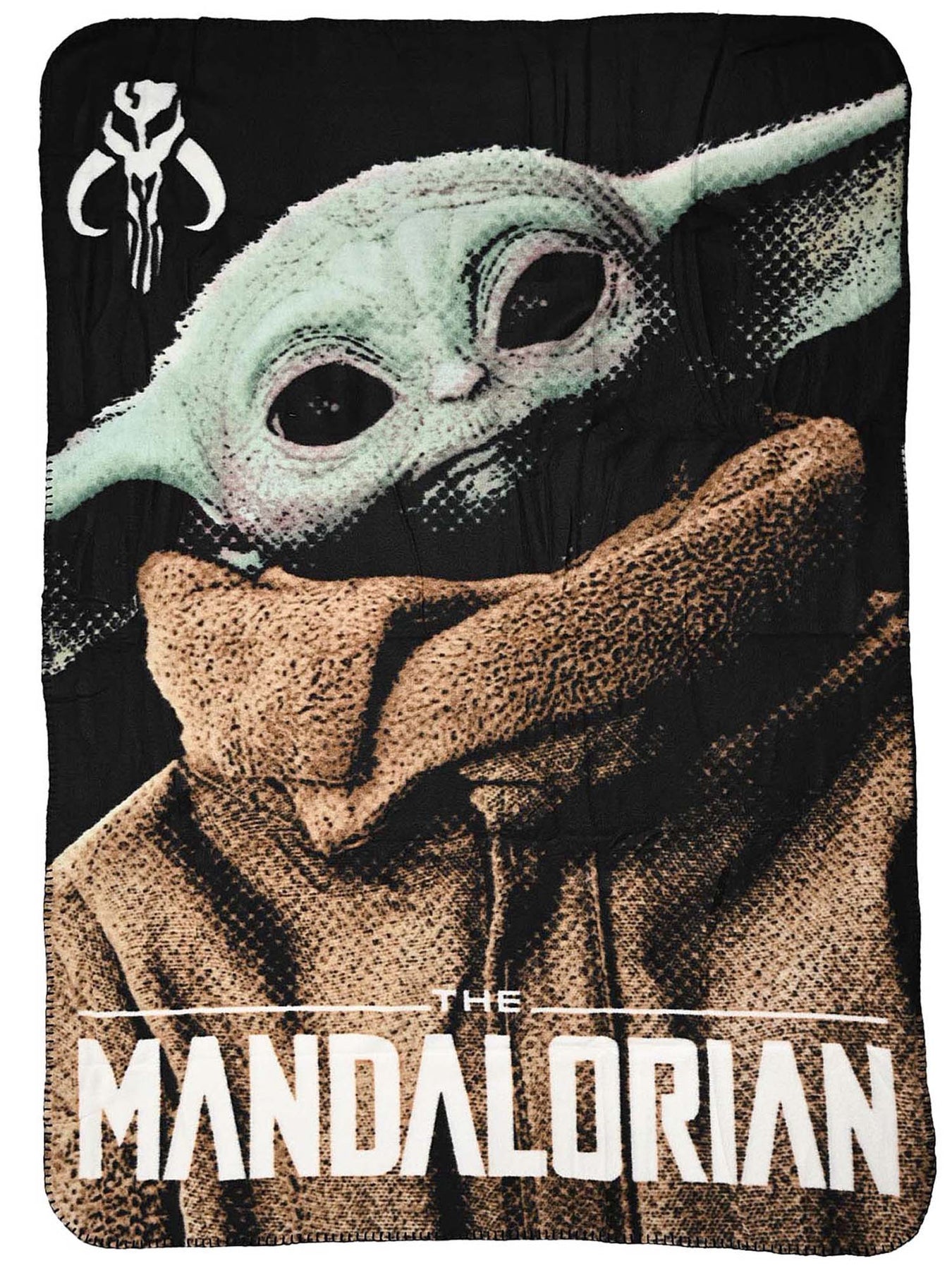 Star Wars Disney The Mandalorian Throw Blanket 45 X 60 Baby Yoda KIDSNTODDLERCOM