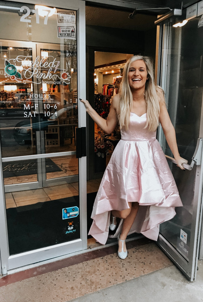 prom dresses pink boutique