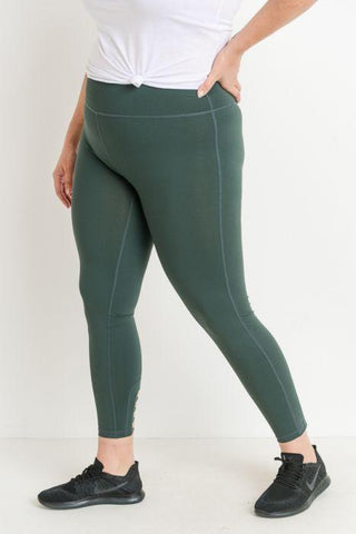 Autumn Criss Cross Plus Leggings 