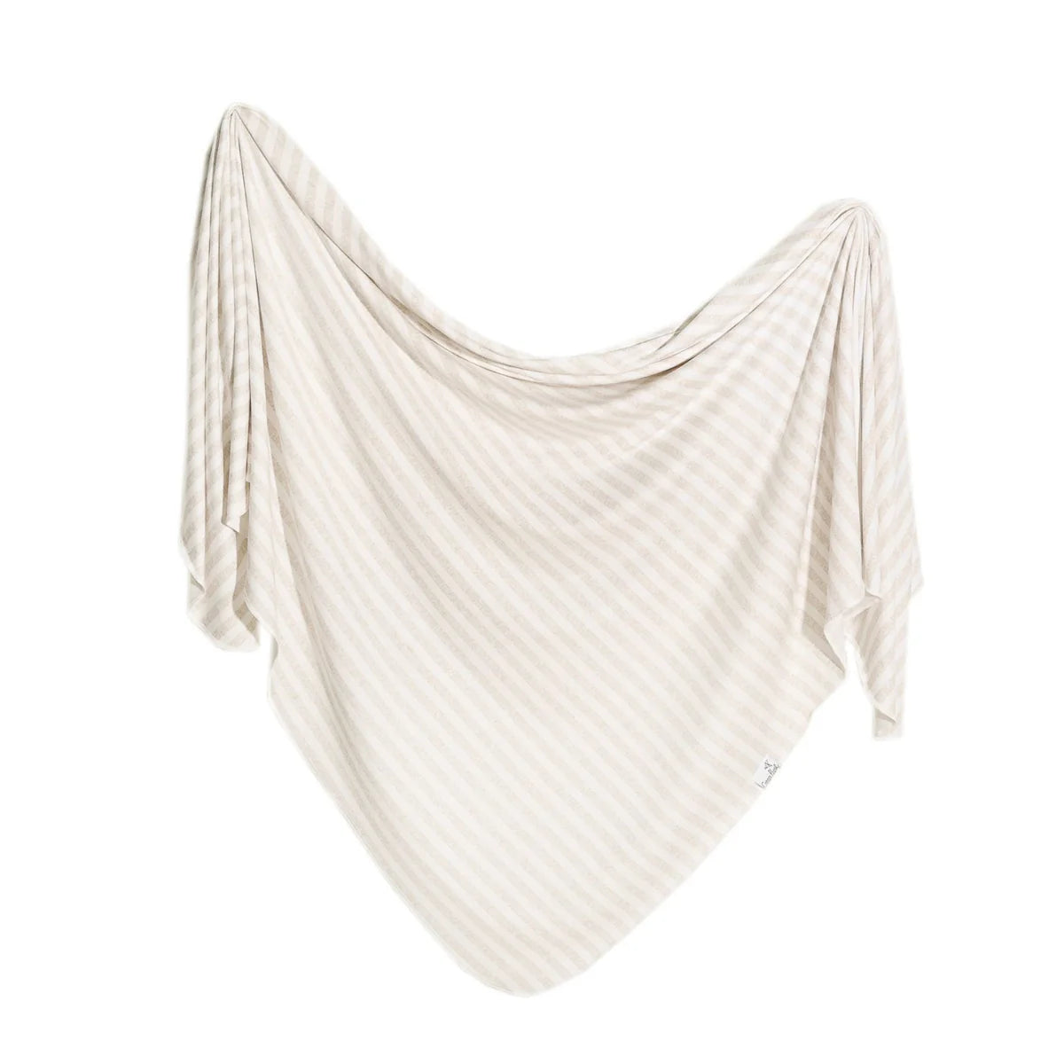 Copper Pearl Knit Swaddle Blanket Single | Coastal