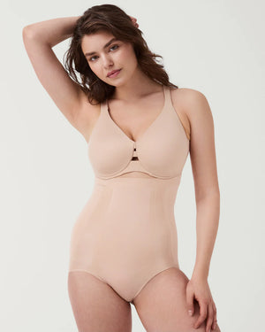 Spanx OnCore Sculpting High Waisted Brief | Soft Nude - The Vault Clothing Co.