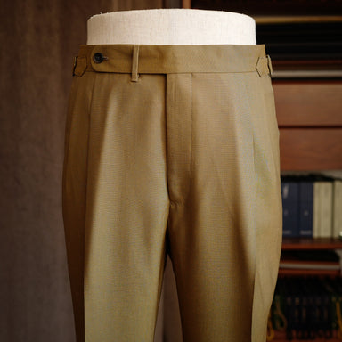 oatmeal linen pants