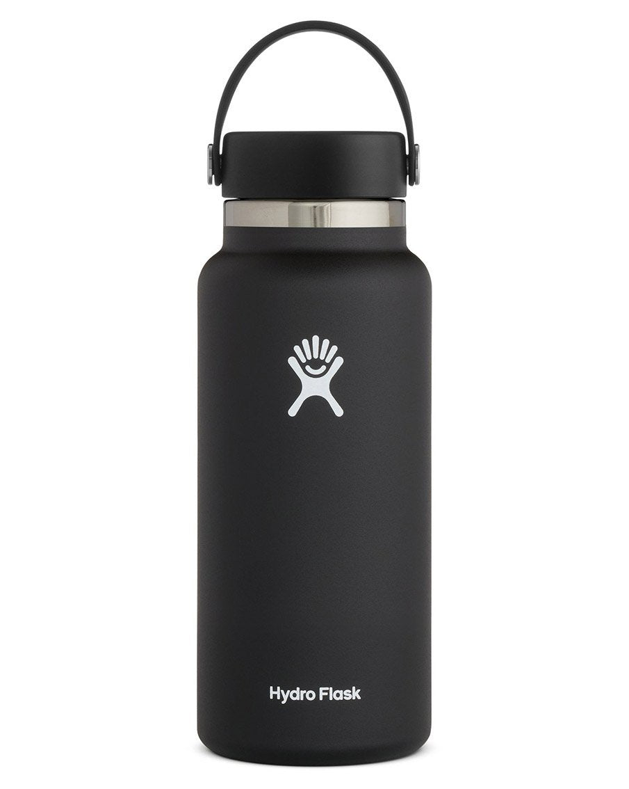 Hydro Flask Water Bottle - Wide Mouth Straw Lid 2.0 - 32 oz, Watermelon